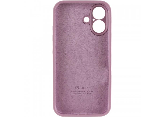 Чохол Silicone Case Full Camera Protective (AA) для Apple iPhone 16 Plus (6.7