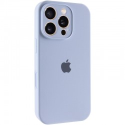 Чохол Silicone Case Full Camera Protective (AA) для Apple iPhone 16 Pro Max (6.9")  Блакитний / Lilac Blue - 00000074283_4