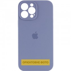 Чохол Silicone Case Full Camera Protective (AA) для Apple iPhone 17 Pro (6.3")  Сірий / Lavender Gray - 00000082643_26
