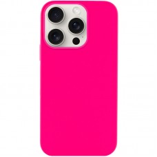 Чохол Silicone Case Full Protective (AA) NO LOGO для Apple iPhone 16 Pro Max (6.9")  Рожевий / Barbie pink - 00000072982_24