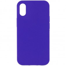Чохол Silicone Case Full Protective (AA) NO LOGO для Apple iPhone XR (6.1")  Фіолетовий / Ultra Violet - 00000072441_40