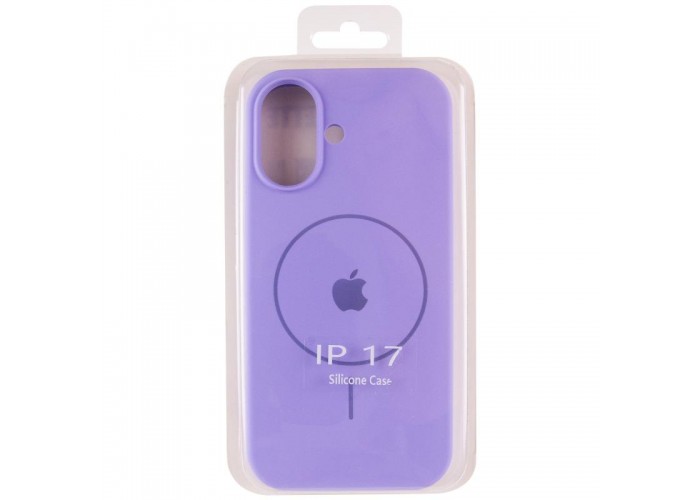 Чохол Silicone Case Full Protective (AA) V2 with MagSafe для Apple iPhone 17 (6.3