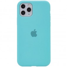 Чохол Silicone Case Full Protective (AA) для Apple iPhone 11 Pro (5.8")  Бірюзовий / Marine Green - 00000033131_2