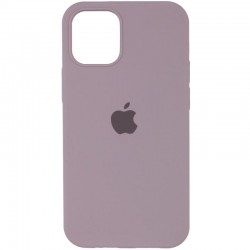 Чохол Silicone Case Full Protective (AA) для Apple iPhone 13 (6.1")  Сірий / Lavender - 00000049838_62