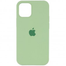 Чохол Silicone Case Full Protective (AA) для Apple iPhone 15 (6.1")  М'ятний / Mint - 00000065416_56
