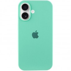 Чохол Silicone Case Full Protective (AA) для Apple iPhone 16 (6.1")  Бірюзовий / Marine Green - 00000072975_7