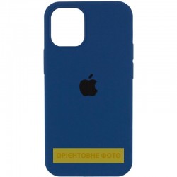 Чохол Silicone Case Full Protective (AA) для Apple iPhone 17 (6.3")  Синій / Deep navy - 00000081608_37