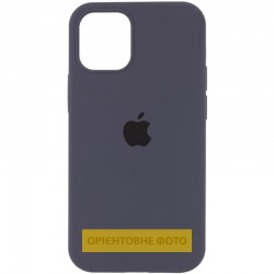 Чохол Silicone Case Full Protective (AA) для Apple iPhone 17 (6.3")  Сірий / Dark Gray - 00000081608_33