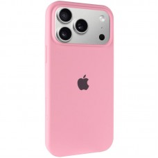 Чохол Silicone Case Full Protective (AA) для Apple iPhone 17 Pro (6.3")  Рожевий / Light pink - 00000081610_30