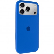 Чохол Silicone Case Full Protective (AA) для Apple iPhone 17 Pro (6.3")  Синій / Capri Blue - 00000081610_36