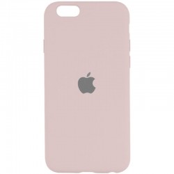 Чохол Silicone Case Full Protective (AA) для Apple iPhone SE (2020)  Рожевий / Chalk Pink - 00000036209_93