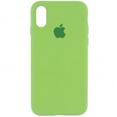 Чохол Silicone Case Full Protective (AA) для Apple iPhone XR (6.1")  М'ятний / Mint - 00000034365_35