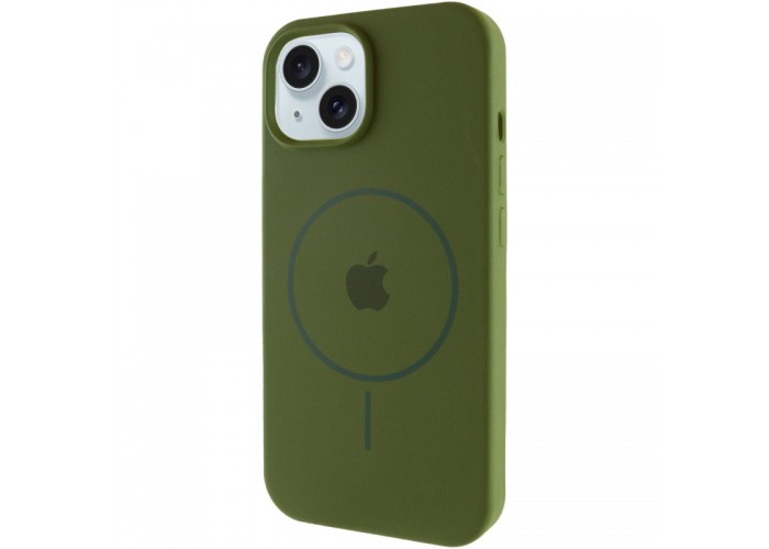 Чохол Silicone Case Full Protective (AA) with MagSafe для Apple iPhone 15 (6.1