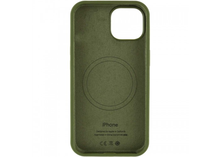 Чохол Silicone Case Full Protective (AA) with MagSafe для Apple iPhone 15 (6.1