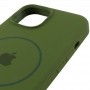 Чохол Silicone Case Full Protective (AA) with MagSafe для Apple iPhone 15 (6.1