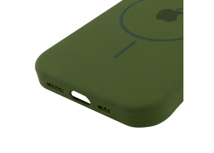 Чохол Silicone Case Full Protective (AA) with MagSafe для Apple iPhone 15 (6.1