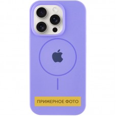 Чохол Silicone Case Full Protective (AA) with MagSafe для Apple iPhone 16 (6.1")  Бузковий / Lilac - 00000076438_26