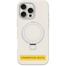 Чохол Silicone Case Full Protective NO LOGO with Ring для Apple iPhone 16e (6.1")  White - 00000078490_8