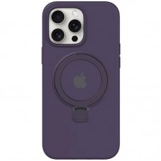 Чохол Silicone Case Full Protective with Ring для Apple iPhone 14 Pro Max (6.7")  Purple - 00000078466_5