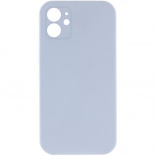 Чохол Silicone Case Square Full Camera Protective (AA) NOLOGO для Apple iPhone 11 (6.1")  Блакитний / Lilac Blue - 00000072154_5