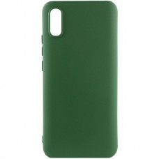 Чохол Silicone Cover Lakshmi (AA) для Xiaomi Redmi 9A  Зелений / Dark green - 00000073778_3