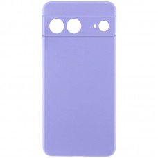 Чохол Silicone Cover Lakshmi Full Camera (AAA) для Google Pixel 8  Бузковий / Dasheen - 00000066982_11