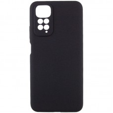 Чохол Silicone Cover Lakshmi Full Camera (AAA) для Xiaomi Redmi Note 11 (Global) / Note 11S  Чорний / Black - 00000064725_14