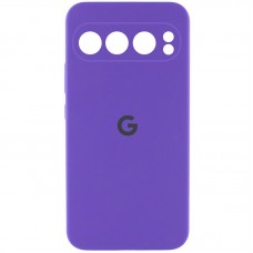 Чохол Silicone Cover Lakshmi Full Camera (AAA) with Logo для Google Pixel 9 Pro XL  Фіолетовий / Amethyst - 00000074887_12