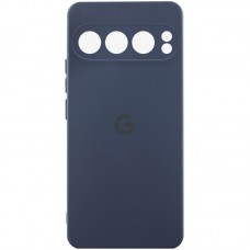 Чохол Silicone Cover Lakshmi Full Camera (AAA) with Logo для Google Pixel 9 Pro XL  Темно-синій / Midnight blue - 00000074887_11