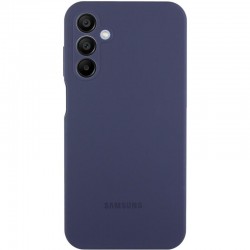 Чохол Silicone Cover Lakshmi Full Camera (AAA) with Logo для Samsung Galaxy A05s  Темно-синій / Midnight blue - 00000080253_12