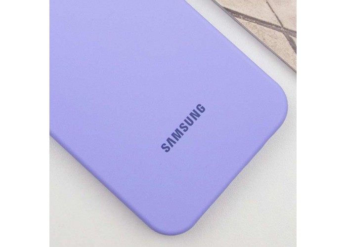 Чохол Silicone Cover Lakshmi Full Camera (AAA) with Logo для Samsung Galaxy A54 5G