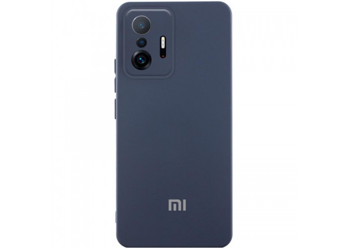 Чохол Silicone Cover Lakshmi Full Camera (AAA) with Logo для Xiaomi 11T / 11T Pro
