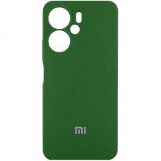 Чохол Silicone Cover Lakshmi Full Camera (AAA) with Logo для Xiaomi Redmi 13C 4G/5G / Poco C65/M6 5G  Зелений / Cyprus Green - 00000073469_8