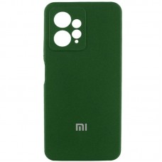 Чохол Silicone Cover Lakshmi Full Camera (AAA) with Logo для Xiaomi Redmi Note 12 4G  Зелений / Cyprus Green - 00000071865_2