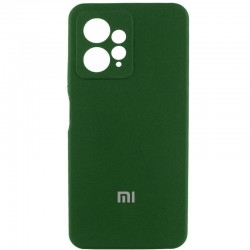 Чохол Silicone Cover Lakshmi Full Camera (AAA) with Logo для Xiaomi Redmi Note 12 4G  Зелений / Cyprus Green - 00000071865_2