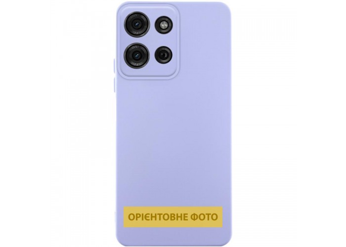 Чохол Silicone Cover Lakshmi Full Camera (AA) для Motorola Moto G35