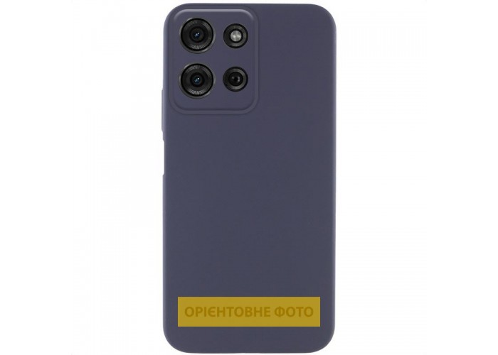 Чохол Silicone Cover Lakshmi Full Camera (AA) для Motorola Moto G35