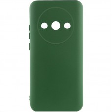Чохол Silicone Cover Lakshmi Full Camera (AA) для Xiaomi Redmi A3  Зелений / Dark green - 00000072921_3