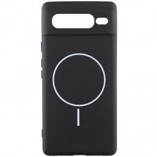 Чохол Silicone Cover Lakshmi Full Camera (AA) with MagFit для Google Pixel 7 Pro  Чорний / Black - 00000078220_7