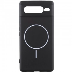Чохол Silicone Cover Lakshmi Full Camera (AA) with MagFit для Google Pixel 7 Pro  Чорний / Black - 00000078220_7