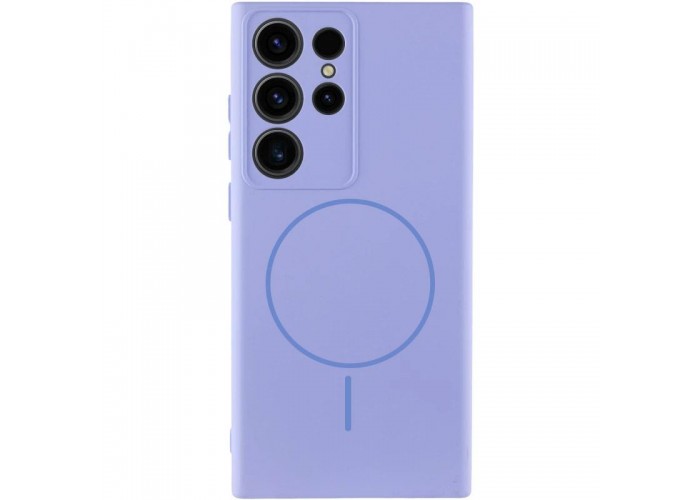 Чохол Silicone Cover Lakshmi Full Camera (AA) with MagFit для Samsung Galaxy S23 Ultra