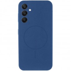 Чохол Silicone Cover Lakshmi Full Camera (AA) with MagFit для Samsung Galaxy S25  Синій / Navy blue - 00000078241_5