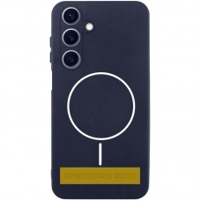 Чохол Silicone Cover Lakshmi Full Camera (AA) with Magnetic Fit для Samsung Galaxy A07  Темно-синій / Midnight blue - 00000086367_8
