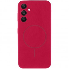 Чохол Silicone Cover Lakshmi Full Camera (AA) with MagFit для Samsung Galaxy S25  Червоний / Rose Red - 00000078241_3