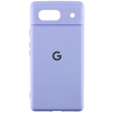 Чохол Silicone Cover Lakshmi Full Camera (AA) with logo для Google Pixel 7  Бузковий / Dasheen - 00000078165_6