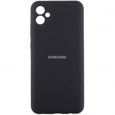 Чохол Silicone Cover Lakshmi Full Camera (AA) with logo для Samsung Galaxy A05  Чорний / Black - 00000078173_1