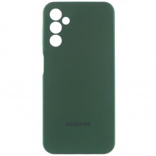 Чохол Silicone Cover Lakshmi Full Camera (AA) with logo для Samsung Galaxy A17 5G  Зелений / Dark green - 00000080837_2