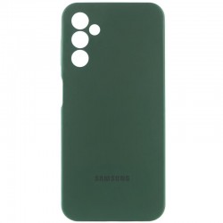 Чохол Silicone Cover Lakshmi Full Camera (AA) with logo для Samsung Galaxy A17 5G  Зелений / Dark green - 00000080837_2