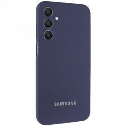 Чохол Silicone Cover Lakshmi Full Camera (AA) with logo для Samsung Galaxy A17 5G  Синій / Midnight blue - 00000080837_4