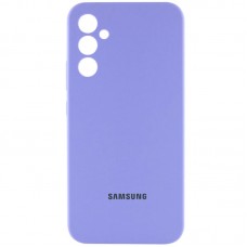 Чохол Silicone Cover Lakshmi Full Camera (AA) with logo для Samsung Galaxy A56 5G  Бузковий / Dasheen - 00000078709_5